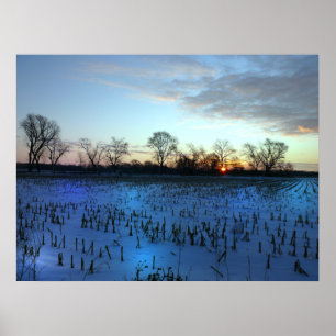 Pôster Nascer do sol de Iowa