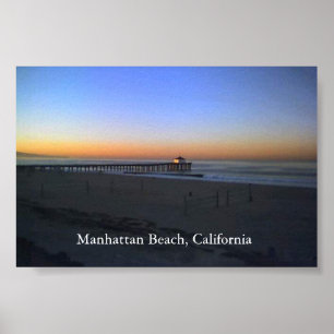 Poster Nascer do sol de Manhattan Beach