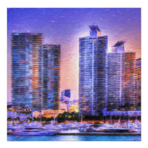 Pôster Nascer do sol de Miami