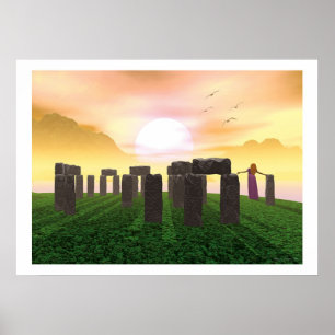 Pôster Nascer do sol em Avalon