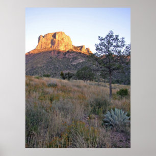 Poster Nascer do sol em Casa Grande, BBNP, Texas