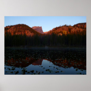 Poster Nascer do Sol no Lago Ninfh I