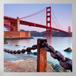 Pôster Nascer do sol no ponto do forte