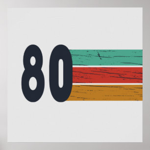 Poster nascer em 1980 clássico