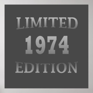 Poster Nascer na festa de aniversário de 1974