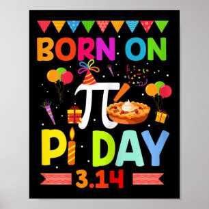 Poster Nascer No Aniversário Do Pi Professor De Matemátic