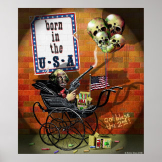 Pôster Nascer nos EUA