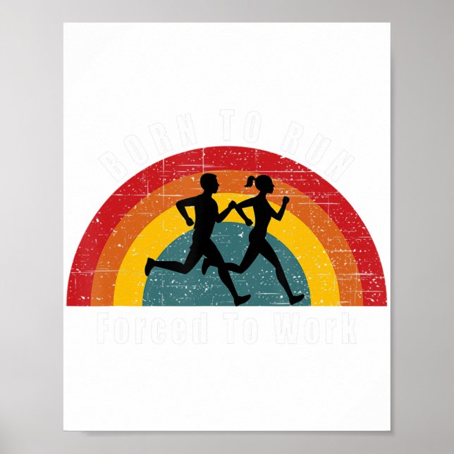 Poster Nascer Para Executar Forçado A Trabalhar Executand (Frente)