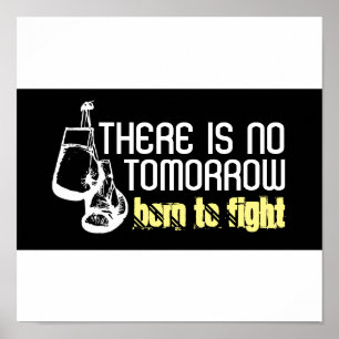 Poster Nascer Para Lutar, Luvas De Boxing