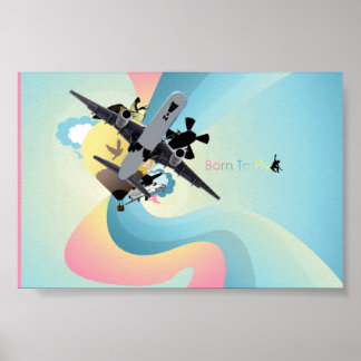 Pôster Nascer Para Voar