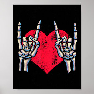 Poster Nascido Para Rock Vamos Rocker Vintage Retro Rock&