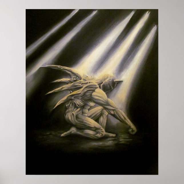 Pôster Nascimento de um Demônio (Frente)