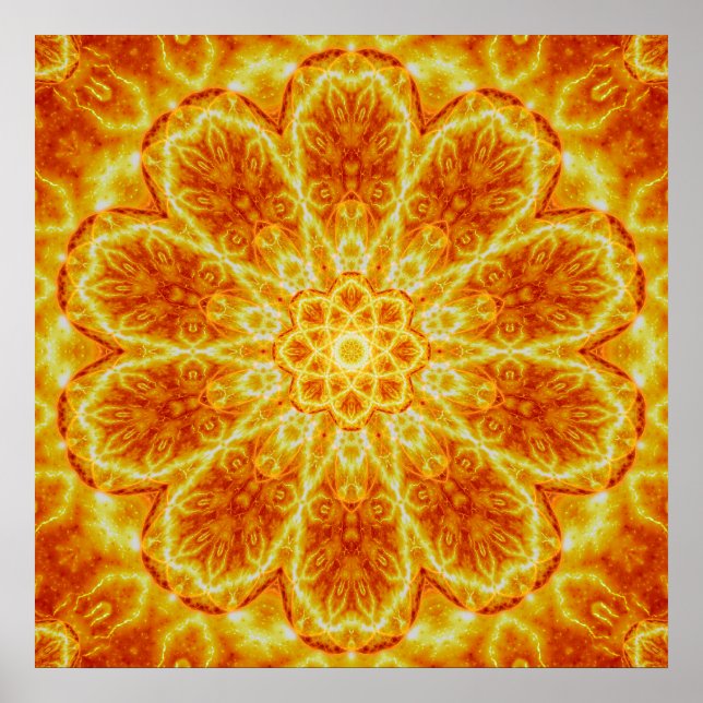 Pôster Nascimento de um Sun Mandala (Frente)