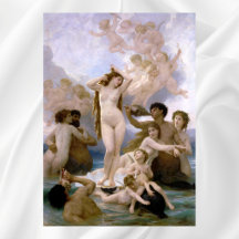 Nascimento de Vênus por William-Adolphe Bouguereau