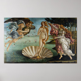 Poster Nascimento de Venus Sandro Botticelli