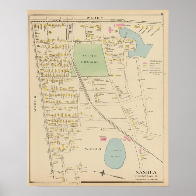 Poster Nashua, Ward 68 (Frente)