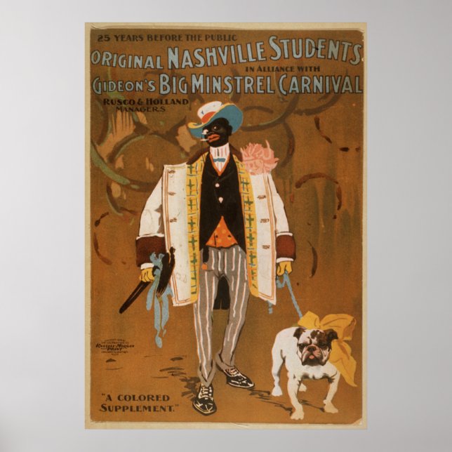 Pôster Nashville Bull Dog (Frente)