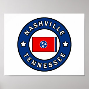 Poster Nashville Tennessee
