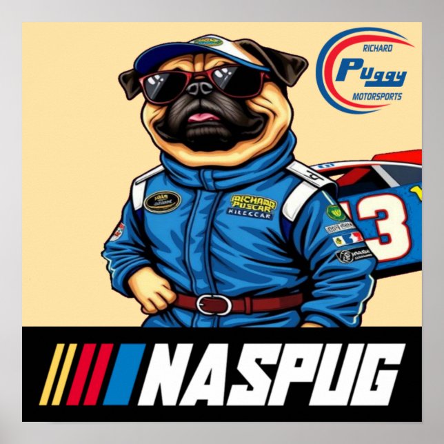 Poster NASPUG Richard Puggy (Frente)