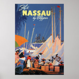 Pôster Nassau Bahamas