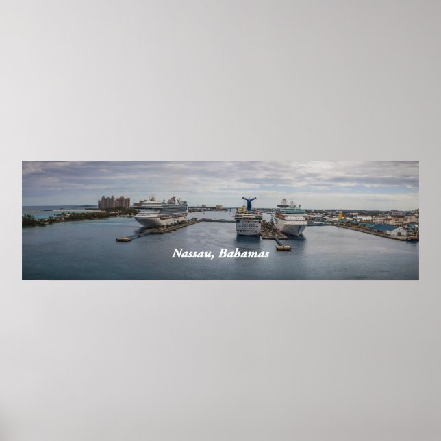 Pôster Nassau, Bahamas (Frente)