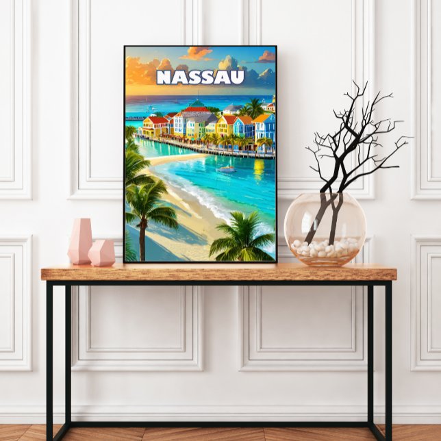Poster Nassau, pearl of the Bahamas (Criador carregado)