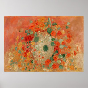Poster Nastúrbios vibrantes por Redon - Arte Flor Vibrant
