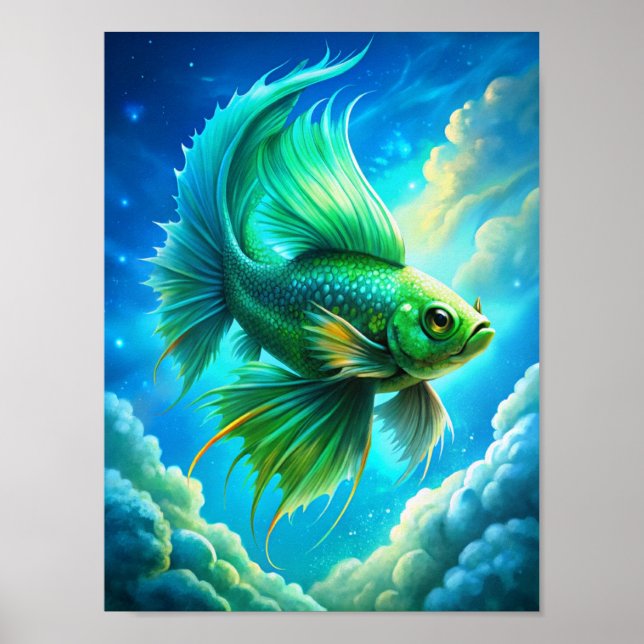 Poster "Natação Skyward" (Frente)