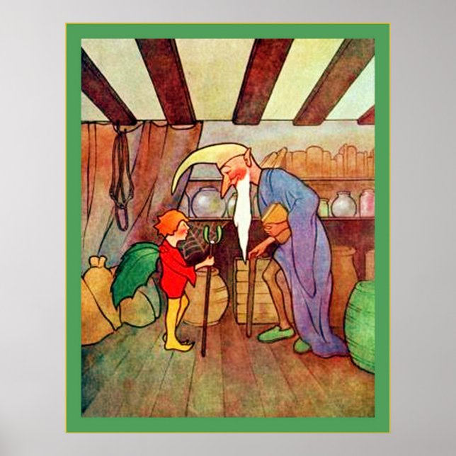 Poster Natais vintages de Terras de Natal (Frente)