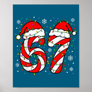 Poster Natal 67 Cana de Açúcar Seis Sete Meme Luzes Sant
