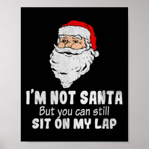 Poster Natal Adulto Engraçado Indecente Travesso