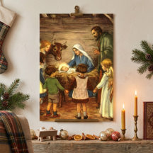 Natal Antigo, Natal Religioso com o Menino Jesus