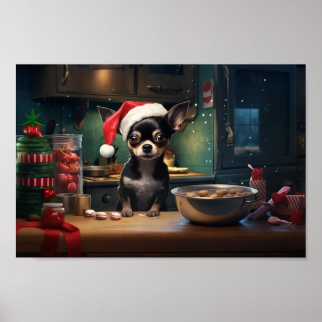 Poster Natal Chihuahua Feriado (Frente)