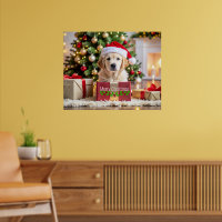 Natal com Golden Retriever