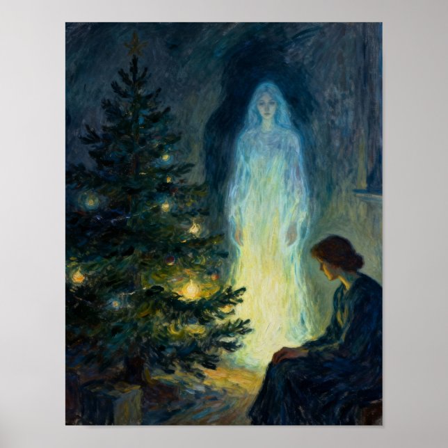Poster Natal com o Fantasma de Você (Frente)