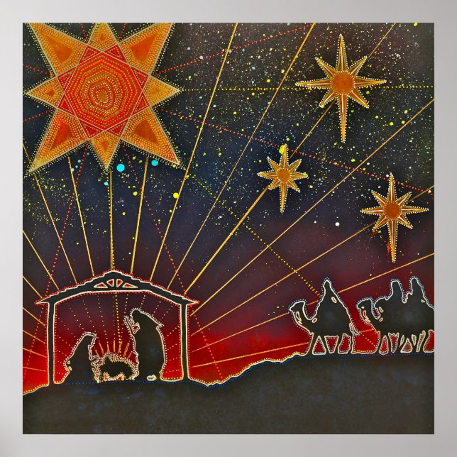 Poster Natal Cósmico (Frente)