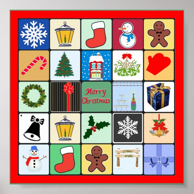 Poster Natal de Todas as Coisas (Frente)