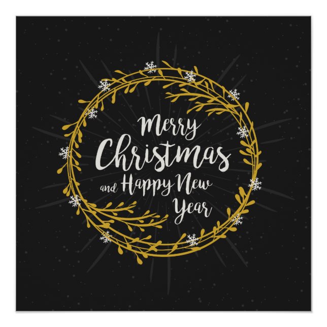 Pôster Natal Deseja poster (Frente)