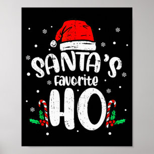 Poster Natal Divertido Engraçado Piadas Adultas Pijama de
