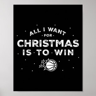 Poster Natal do N Orlando Magic Tudo o que Eu Quero é Gan