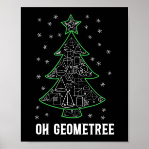 Poster Natal do Nerd Geometree