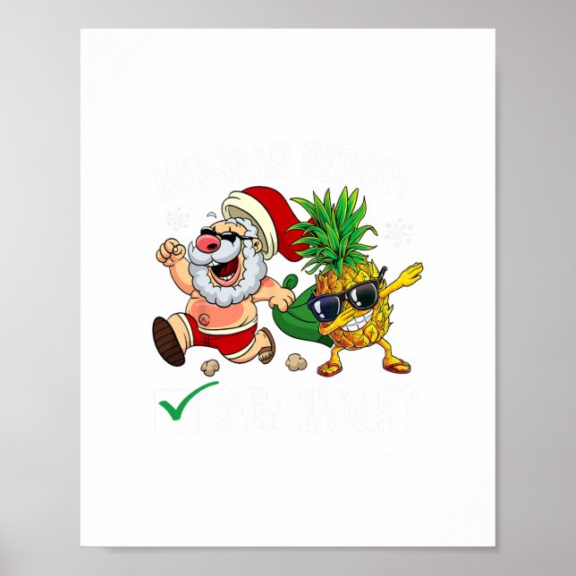 Poster natal em julho relatório de meio de ano ainda trav (Frente)
