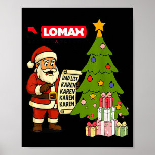 Poster Natal engraçado