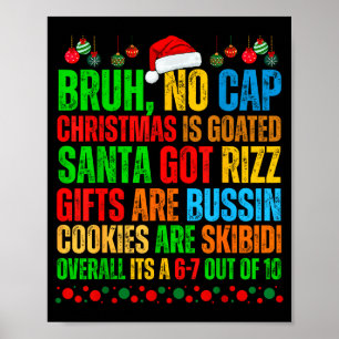 Poster Natal Engraçado Escola Geração Alpha Gen A Gíria N