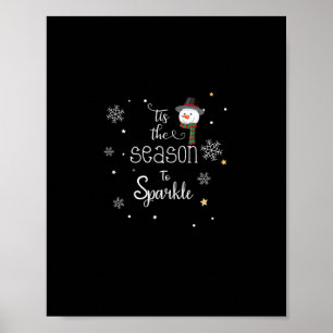 Poster Natal Esta É A Época De Sparkle