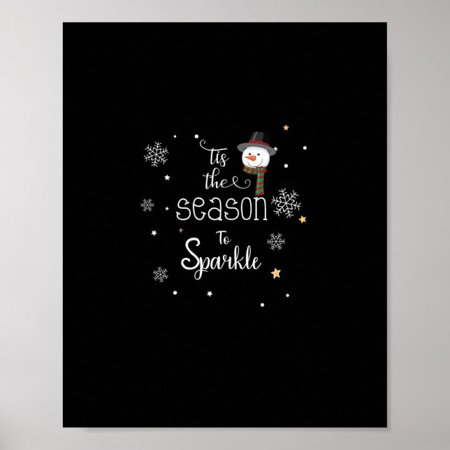 Poster Natal Esta É A Época De Sparkle (Frente)