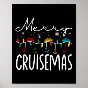 Poster Natal Feliz Cruisemas Família Cruzin Divertido Cru