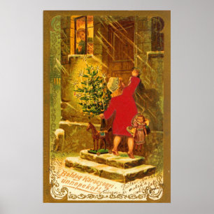 Poster Natal húngaro de 1896
