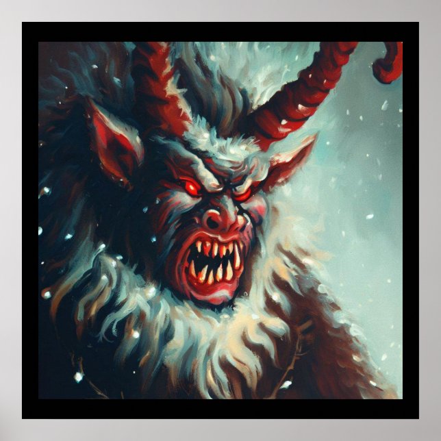 Poster Natal Krampus 3 (Frente)