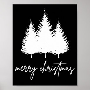 Poster Natal moderno minimalista